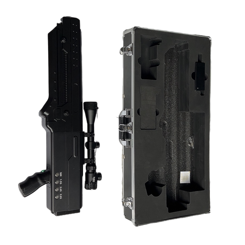  德昌手持便携式枪型低空防御反制四通道A型