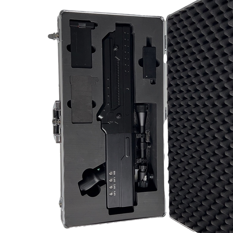  德昌手持便携式枪型低空防御反制四通道B型